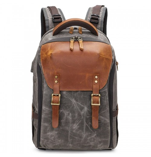 Canvas Camera Bag Backpack