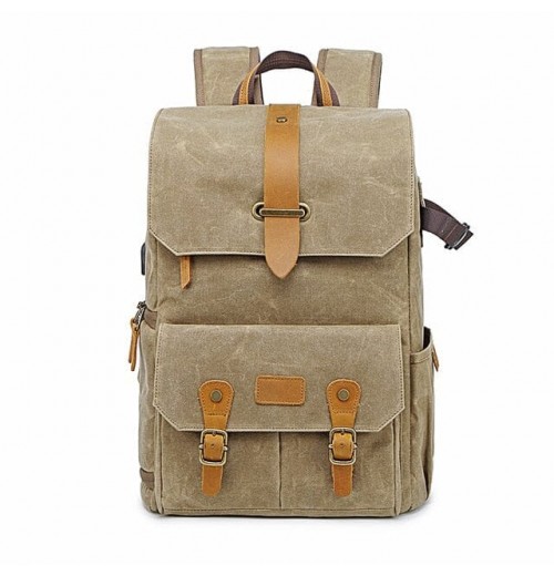 Canvas Camera Backpack