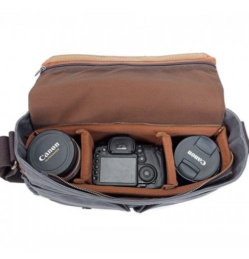 Canvas Camera Shoulder Bag