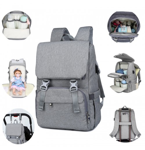 Diaper Bag With Built In Changing Station