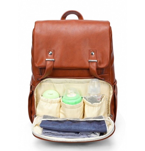 Western Leather Diaper Bag