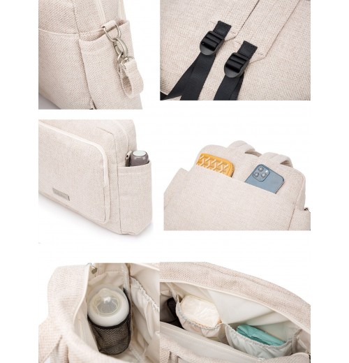 Backpack Messenger Diaper Bag