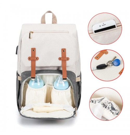 FAMICARE USB Diaper Bag