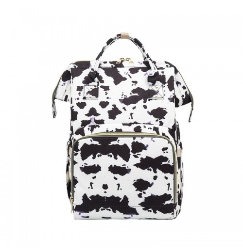 Cow Print Diaper Bag